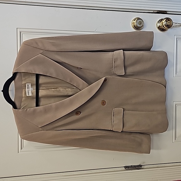 Giorgio Armani Jackets & Blazers - Designer, 80s, luxury, 90s, blazer, armani, tan, jacket, office, business, party